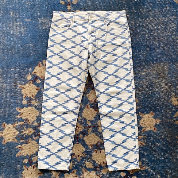 Isabel Marant Etoile Printed Nea Jeans 42 - Picture 3 of 6